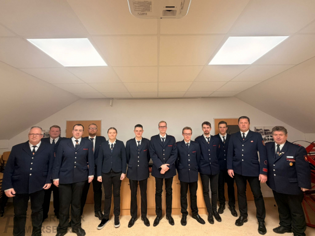 L&ouml;schgruppe Giershagen: Intensives Einsatzjahr 2025